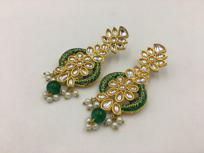 MARCELINE KUNDAN NECKLACE SET