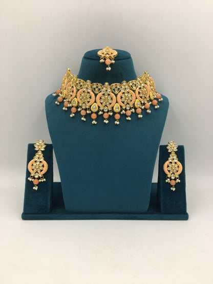 SERAPHIM KUNDAN NECKLACE SET