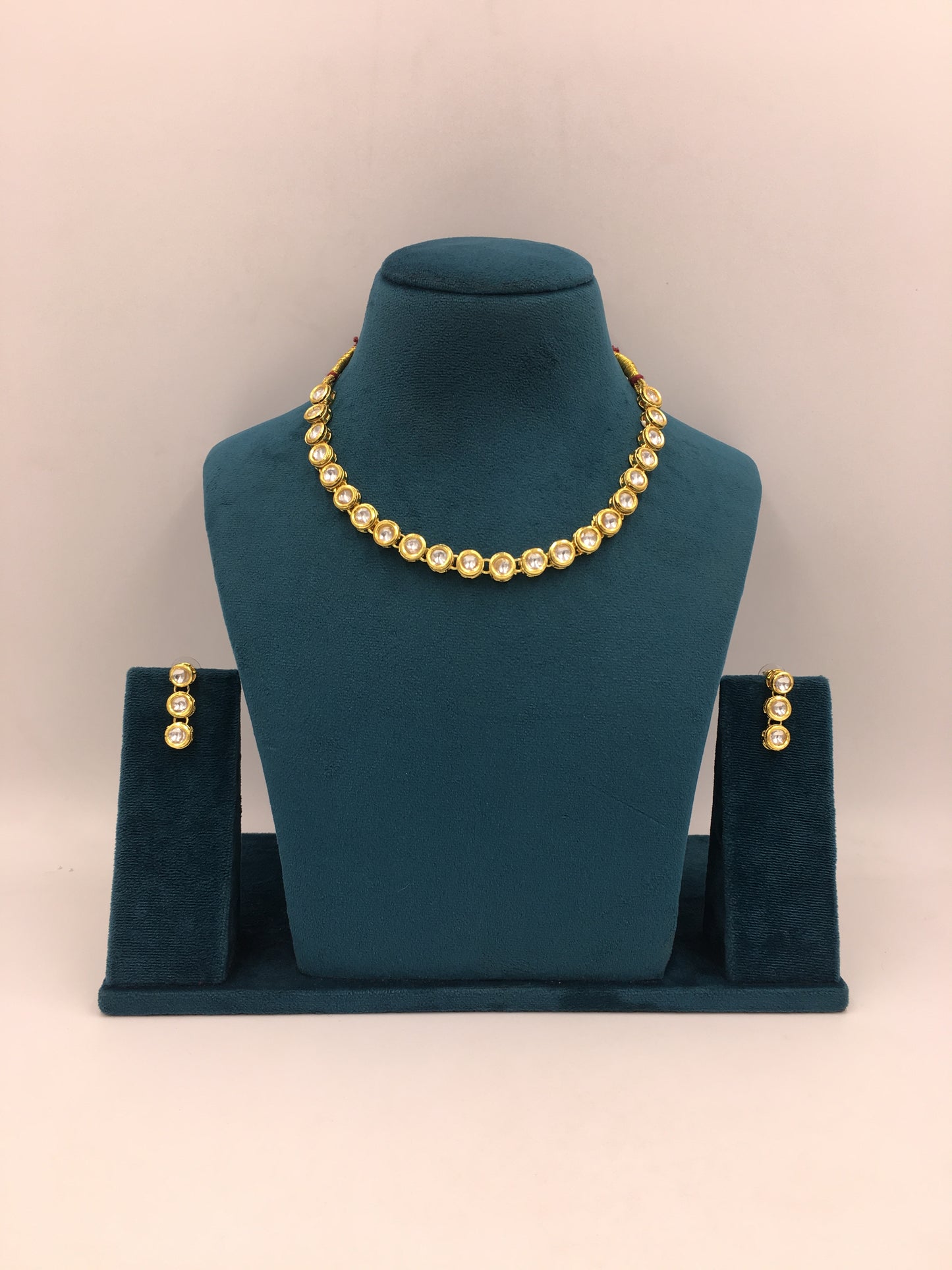 LORENA KUNDAN NECKLACE SET