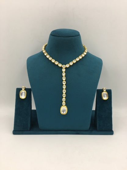 ARAMINTA KUNDAN NECKLACE SET