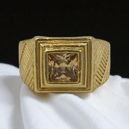 ADRIT MICRO GOLD PLATED RING