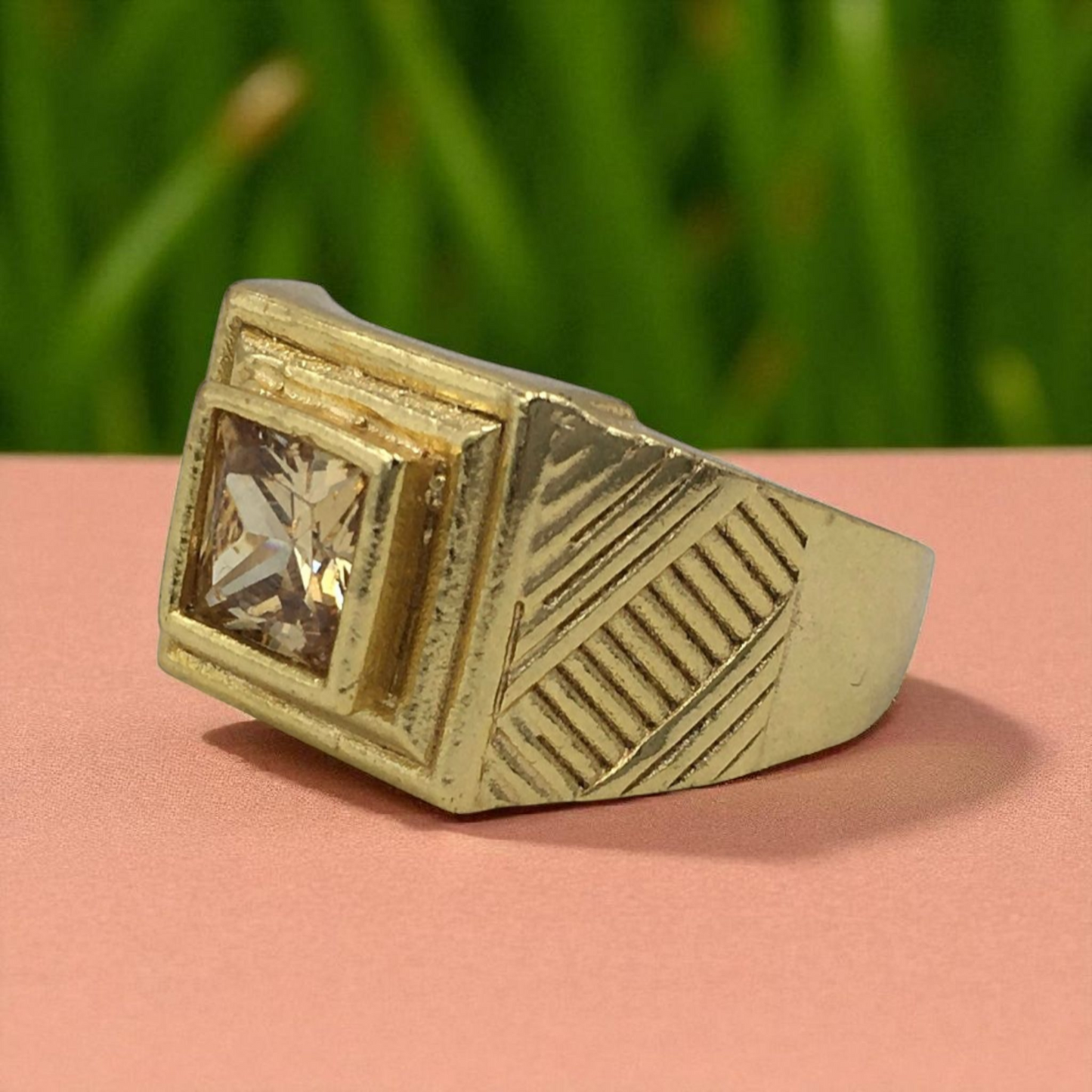 ADRIT MICRO GOLD PLATED RING