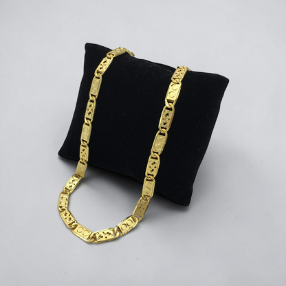 GEOMETRIC PATTERN MEN’S CHAIN
