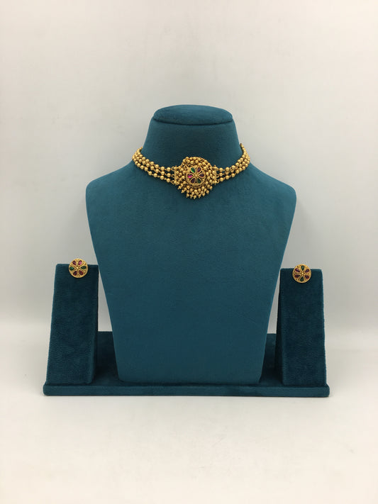 GARGEE GOLDEN NECKLACE SET