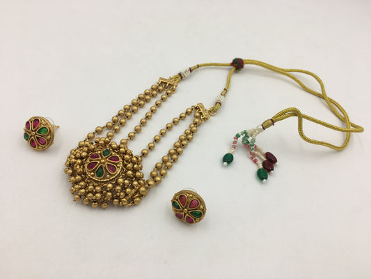 GARGEE GOLDEN NECKLACE SET