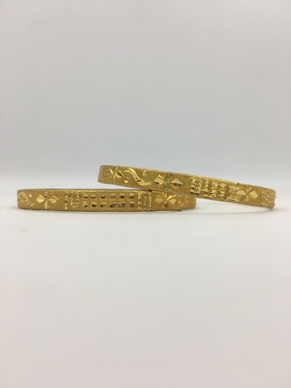 AAVYA MICRO GOLD PLATED BANGLES