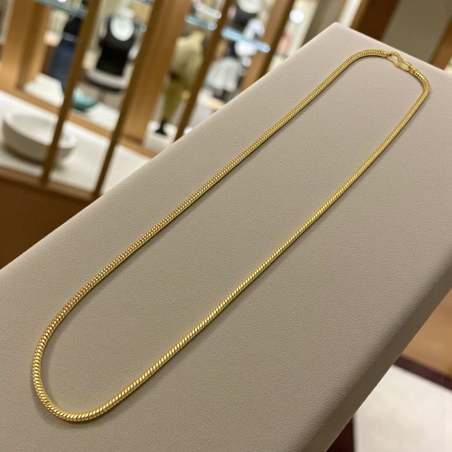 KRISHANG  GOLD 22INCH MEN'S CHAIN