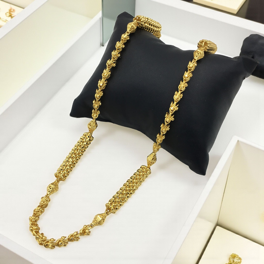 NAMISH GOLD 22 INCH MEN'S CHAIN