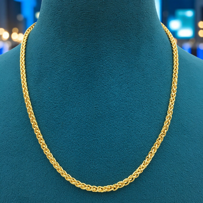 OM GOLD 18 INCH MEN'S CHAIN