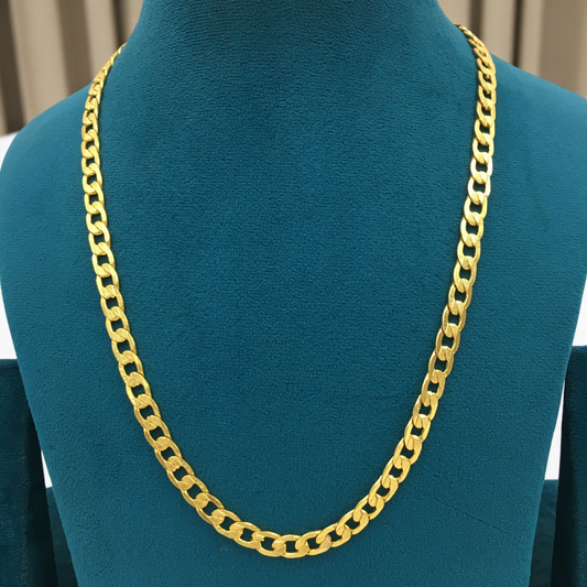 ALEX GOLD 22INCH MEN'S CHAIN