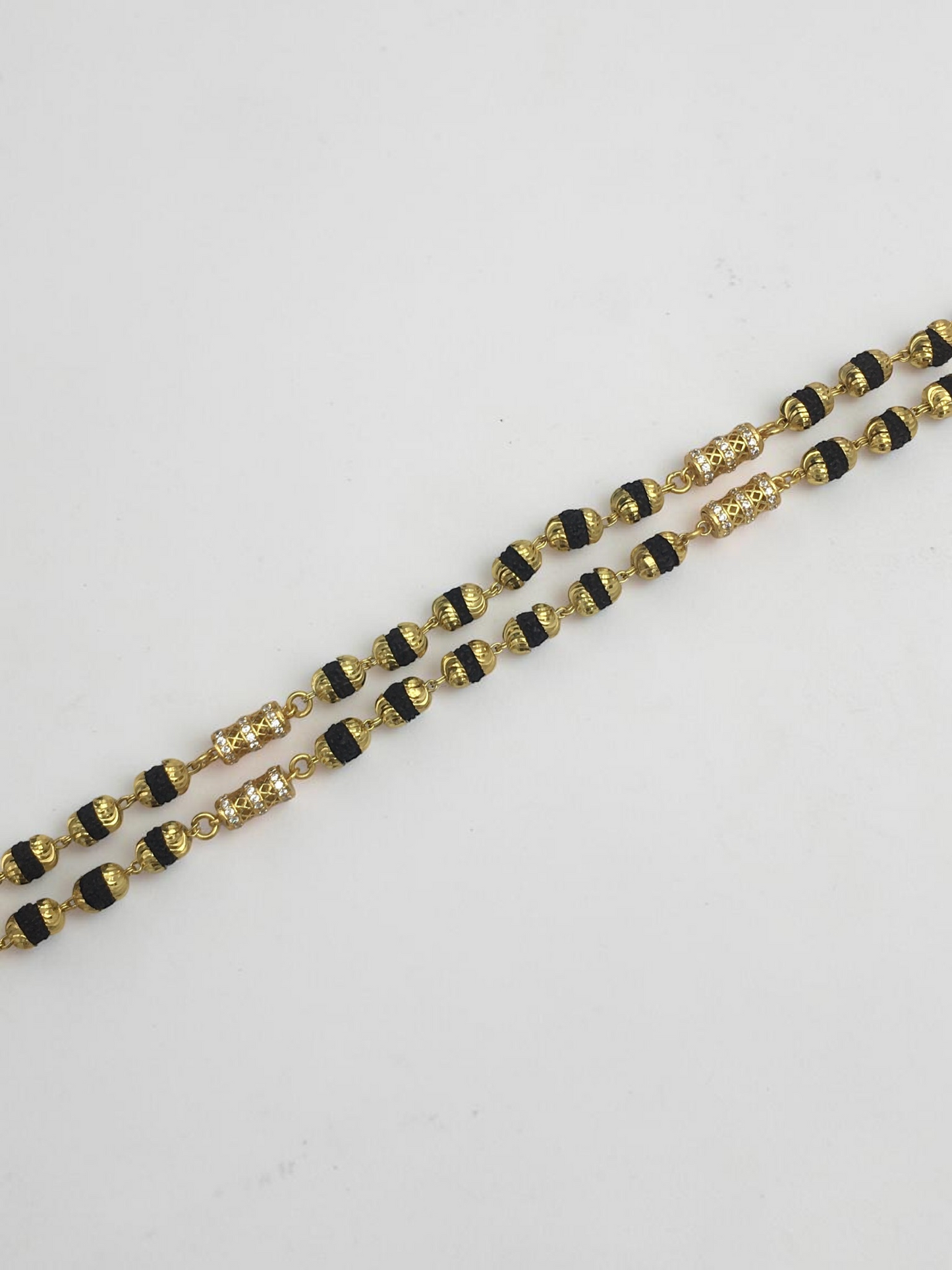 DIAMOND CYLINDER RUDRAKSH MEN’S MALA
