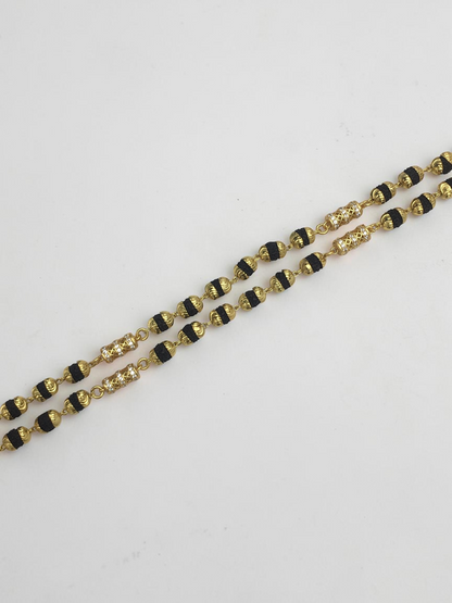 DIAMOND CYLINDER RUDRAKSH MEN’S MALA