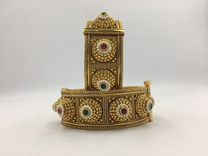 VITHIKA RAJWADI BRASS BANGLES
