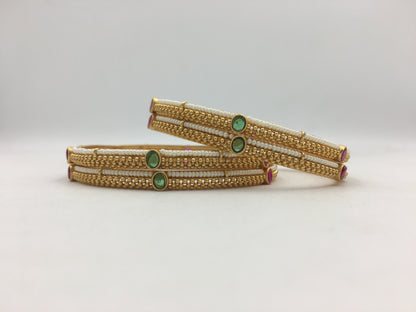 SANDEEPTHI RAJWADI BRASS BANGLES