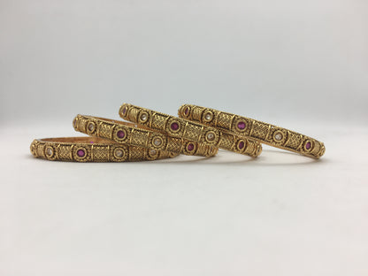 ARCHITA RAJWADI BRASS BANGLES