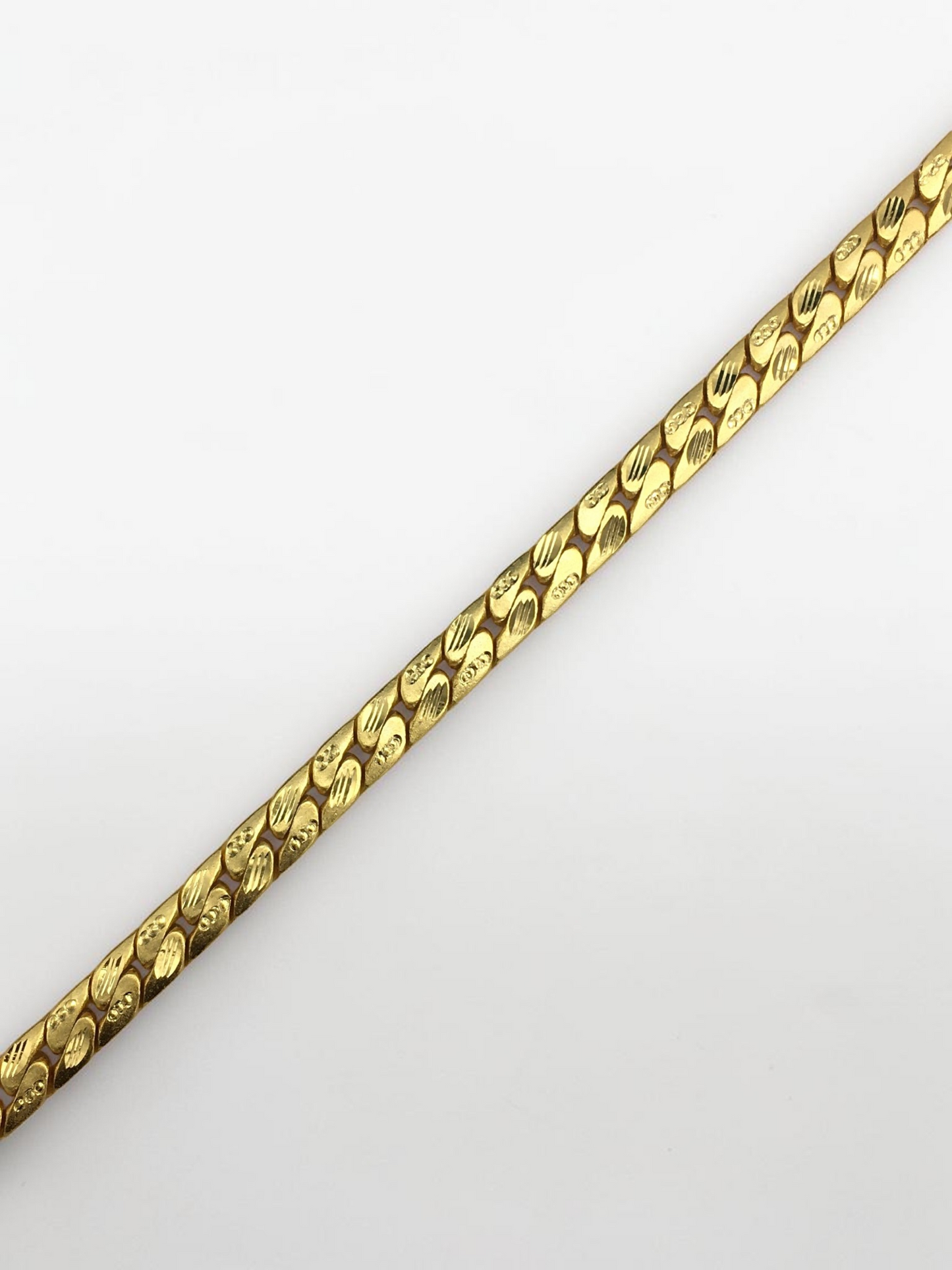AURIC LEAF GOLD PLATED BRACELET FOR MEN'S BRACELET