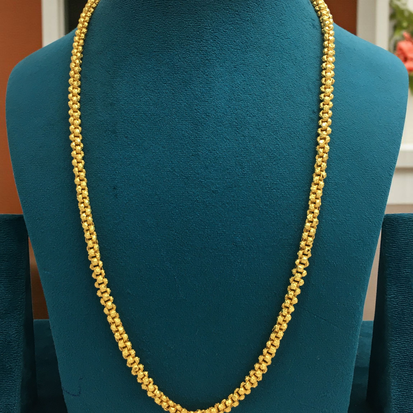 RIYARTH GOLD 24 INCH MEN'S CHAIN