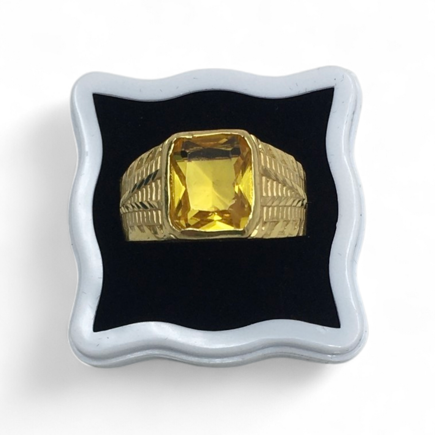 CITRINE ELITE MEN'S RING