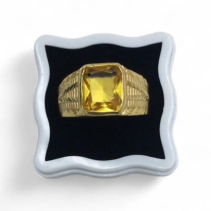 CITRINE ELITE MEN'S RING