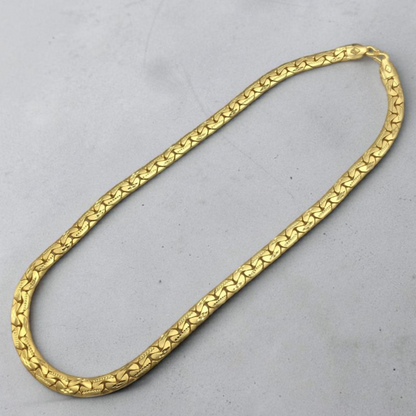 FLAT ITALIAN LINK MEN'S CHAIN