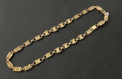 DESIGNER RECTANGLE LINK MEN'S CHAIN
