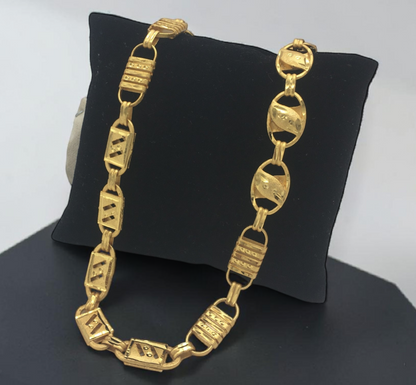 DESIGNER RECTANGLE LINK MEN'S CHAIN