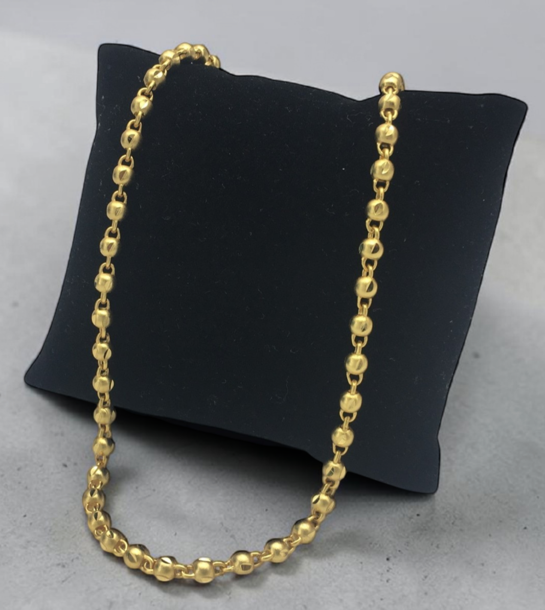 PREMIUM GOLD BEADED MEN’S CHAIN