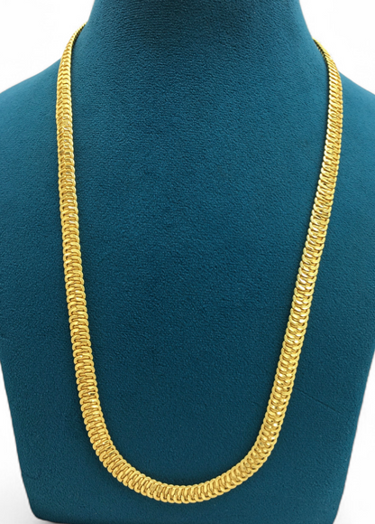 VIPER FLEX GOLD FINISH MEN'S CHAIN