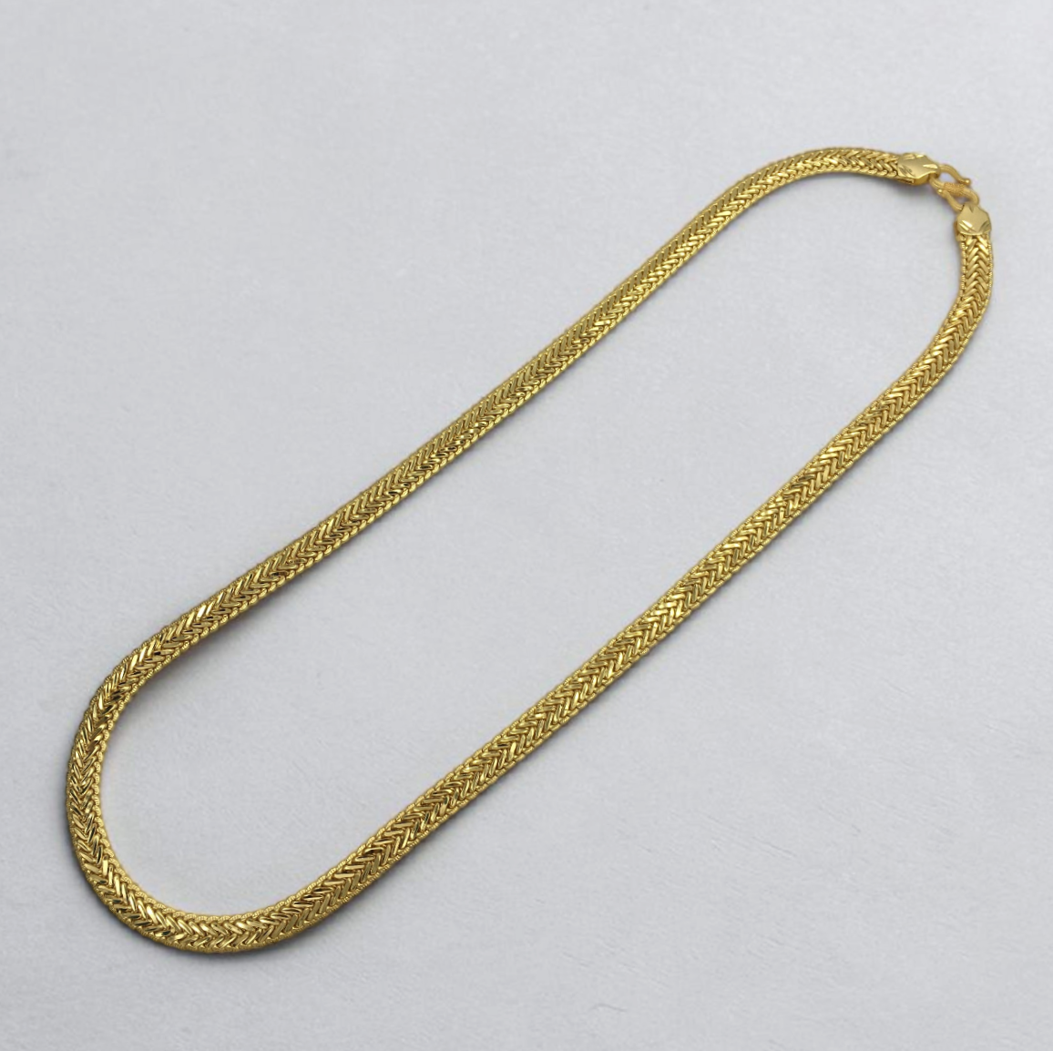 VIPER FLEX GOLD FINISH MEN'S CHAIN