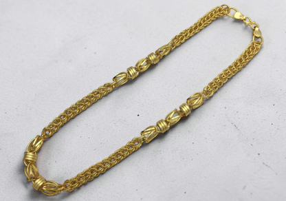 TITAN LOOP GOLD FINISH MEN'S CHAIN