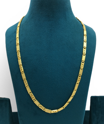 MULTI TEXTURE DESIGN MEN’S CHAIN