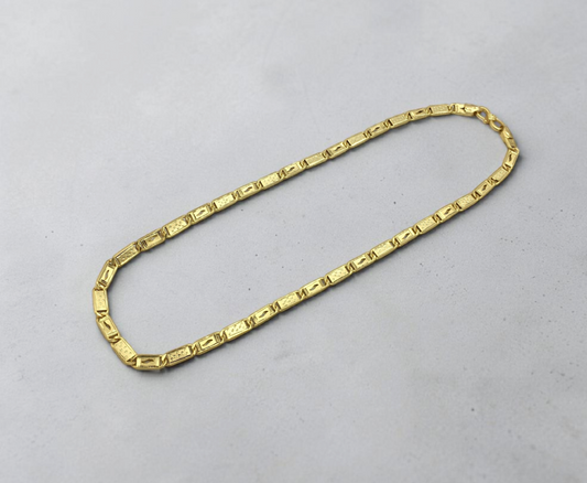 CIRCULAR TEXTURE MEN’S CHAIN