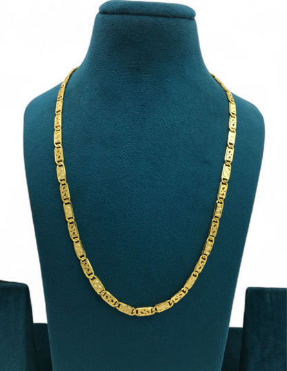 GEOMETRIC PATTERN MEN’S CHAIN