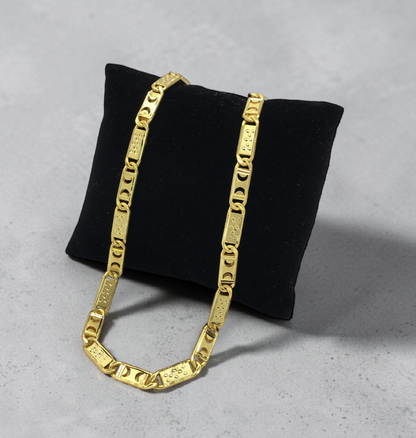 SYMBOLIC ENGRAVED MEN’S CHAIN
