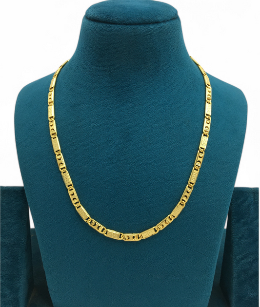 SYMBOLIC ENGRAVED MEN’S CHAIN