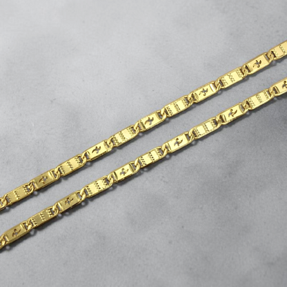 BOLD CUT DESIGN MEN’S CHAIN