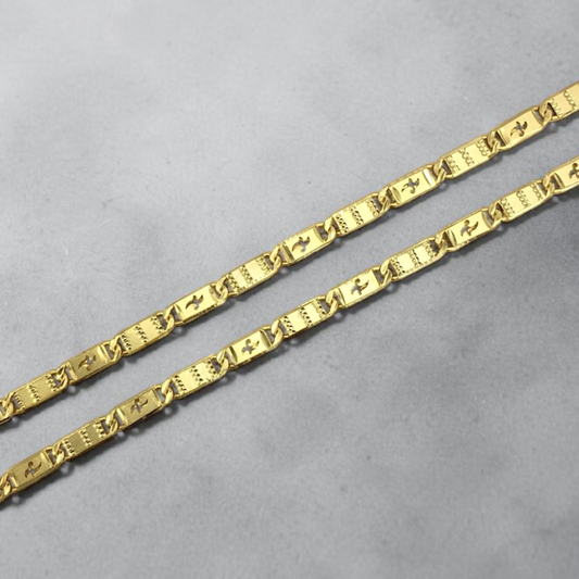 BOLD CUT DESIGN MEN’S CHAIN