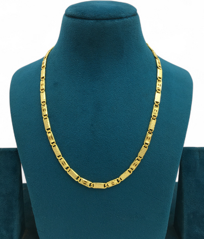 CLASSIC MINIMAL GOLD MEN’S CHAIN