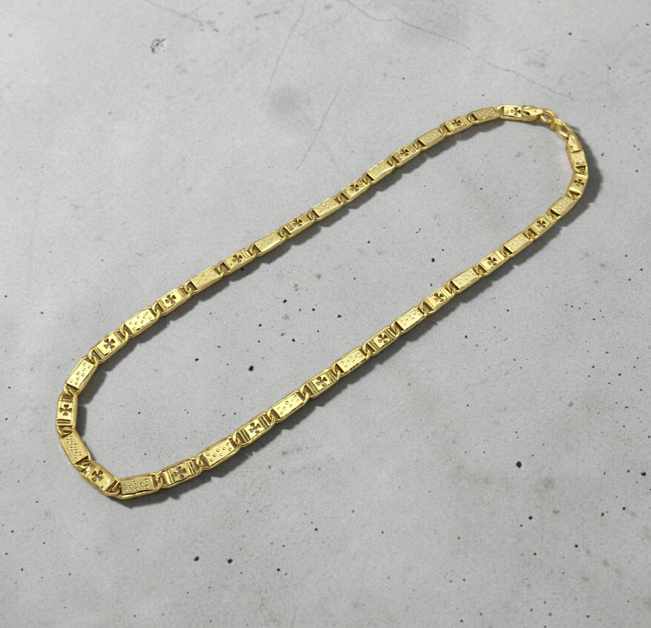 ROYAL FLORAL LINK MEN’S CHAIN