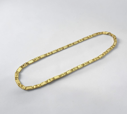 MODERN CUT PATTERN MEN’S GOLD CHAIN