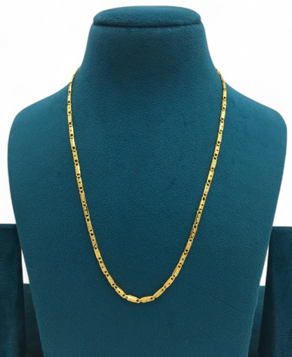 MICRO DETAIL DESIGN MEN’S GOLD CHAIN