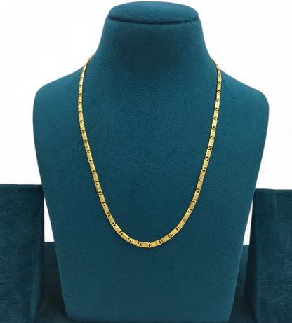 MICRO DETAIL DESIGN MEN’S GOLD CHAIN
