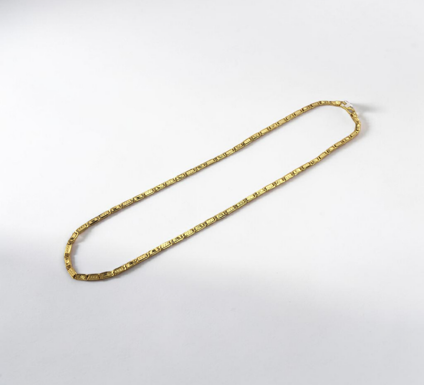 MICRO DETAIL DESIGN MEN’S GOLD CHAIN