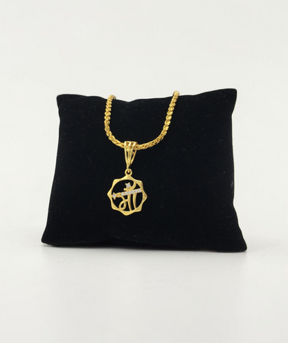 MAA MICRO GOLD PLATED PENDANT CHAIN
