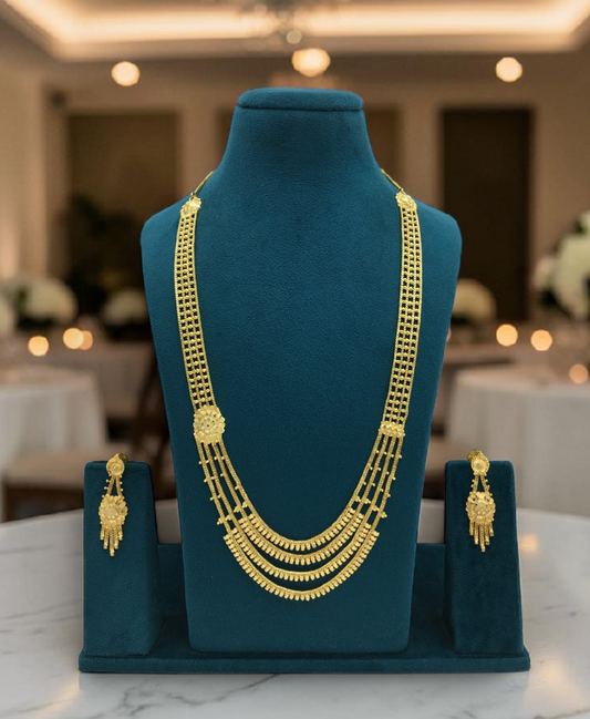 RUDRAKSHI FORMING NECKLACE SET