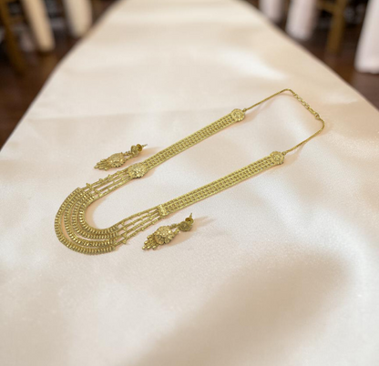 RUDRAKSHI FORMING NECKLACE SET