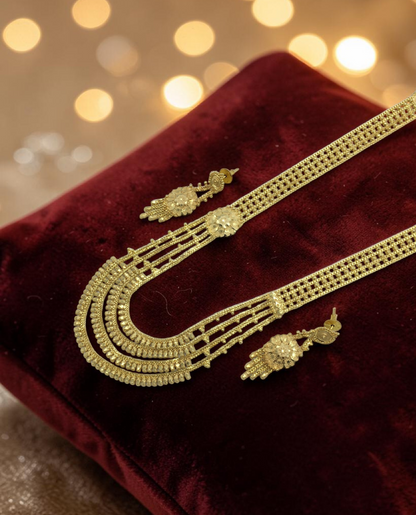 RUDRAKSHI FORMING NECKLACE SET