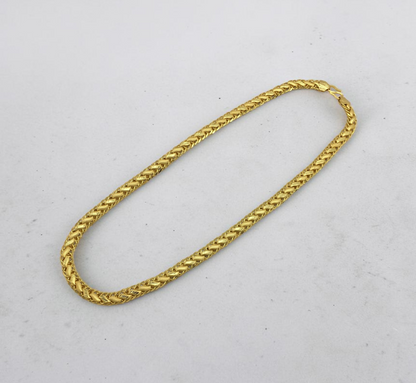 ROYAL WHEAT LINK MICRO GOLD MEN’S CHAIN