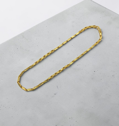 DIAMOND CUT MICRO GOLD MEN’S CHAIN