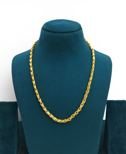 PREMIUM DESIGNER MICRO GOLD MEN’S CHAIN